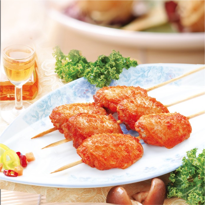 單簽翅中串 單簽翅中串